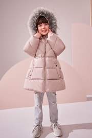 Toffee Shower Resistant Padded Coat (3-16yrs) - Image 1 of 5