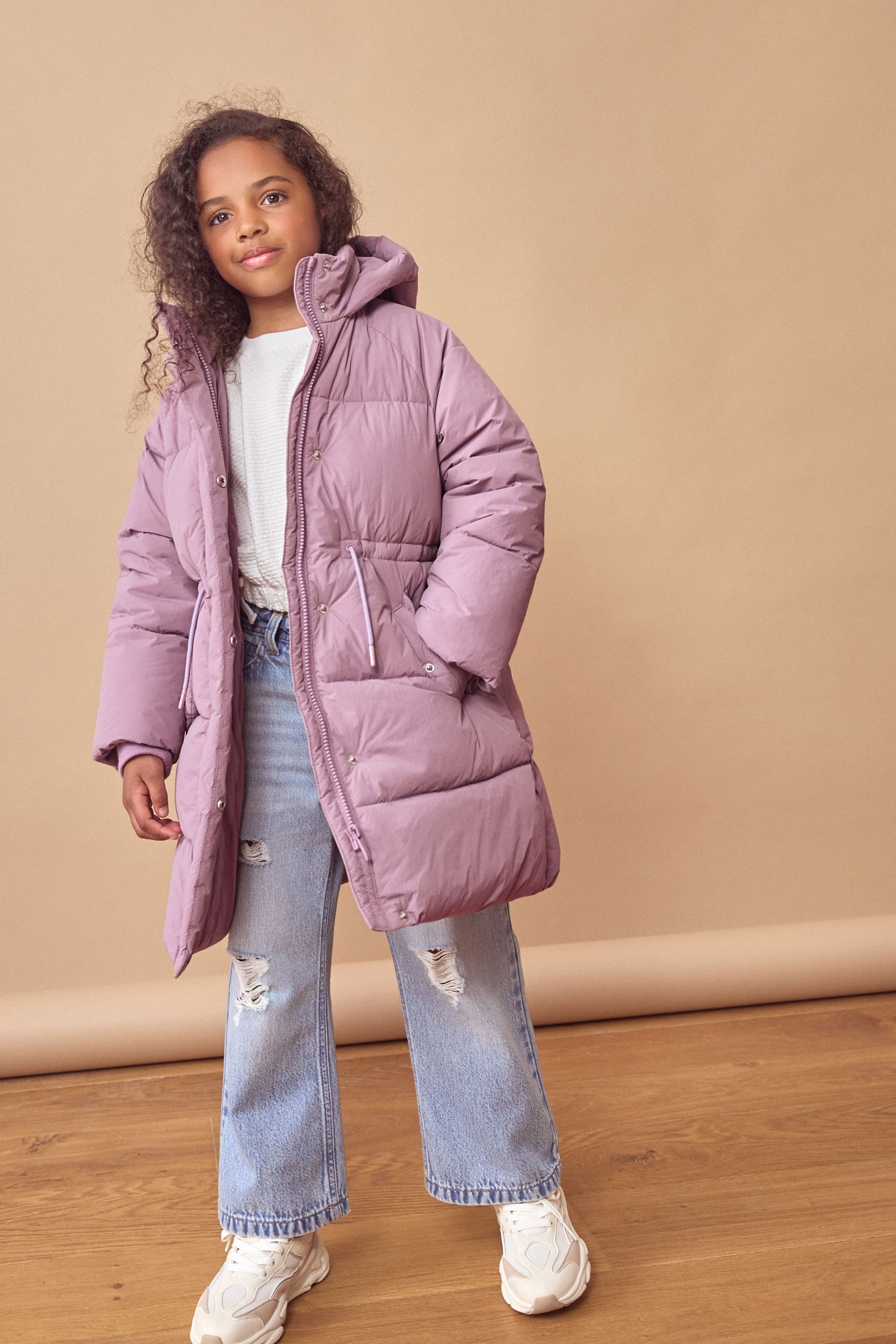 Purple coat next shop