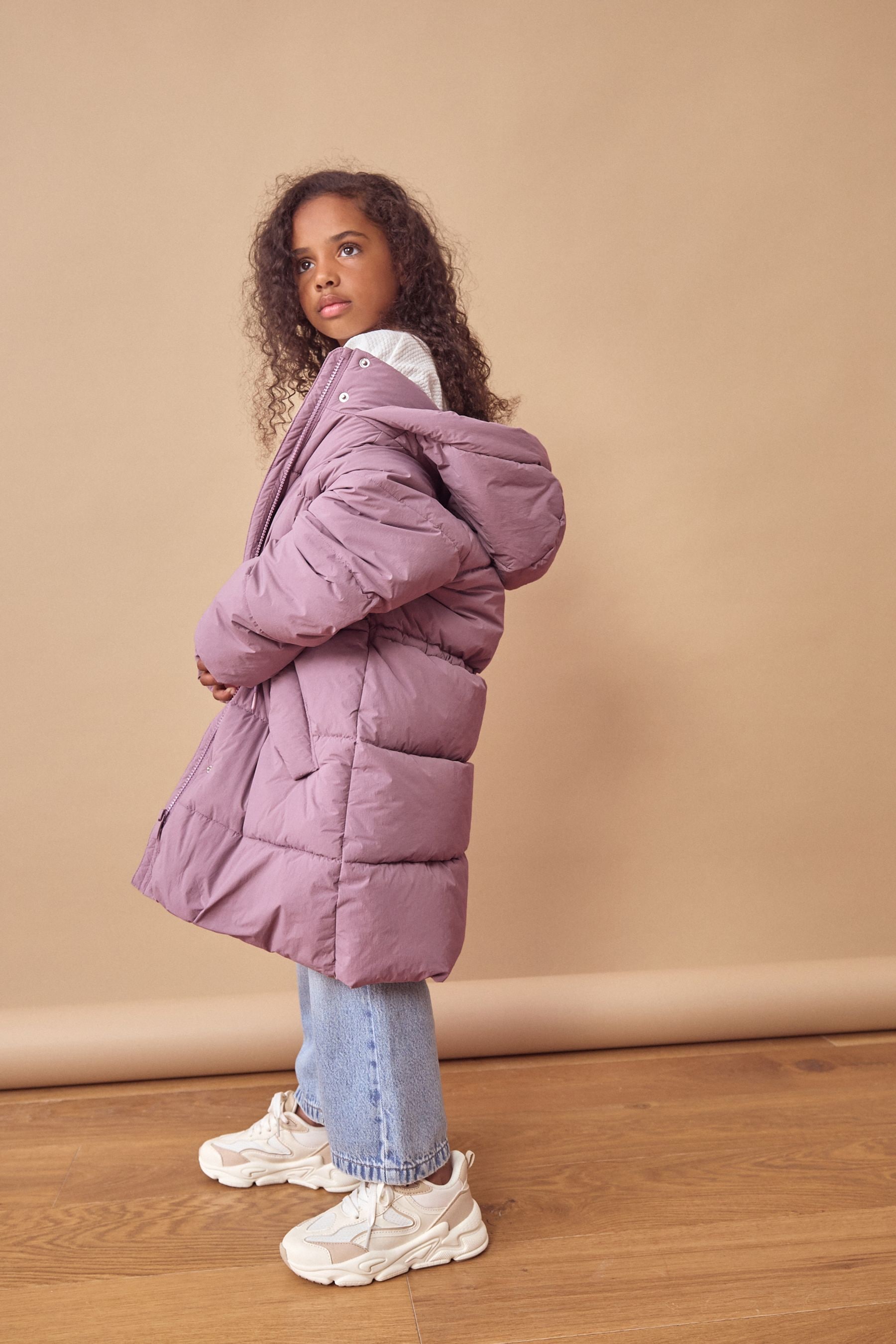 Buy Purple Shower Resistant Utility Padded Coat 3 16yrs from the Next UK online shop