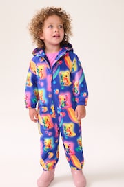 Navy Character Waterproof Wadded Puddlesuit (3mths-7yrs) - Image 3 of 8