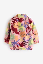 Multi Character Borg Fleece Zip Through Coat (3mths-7yrs) - Image 6 of 10