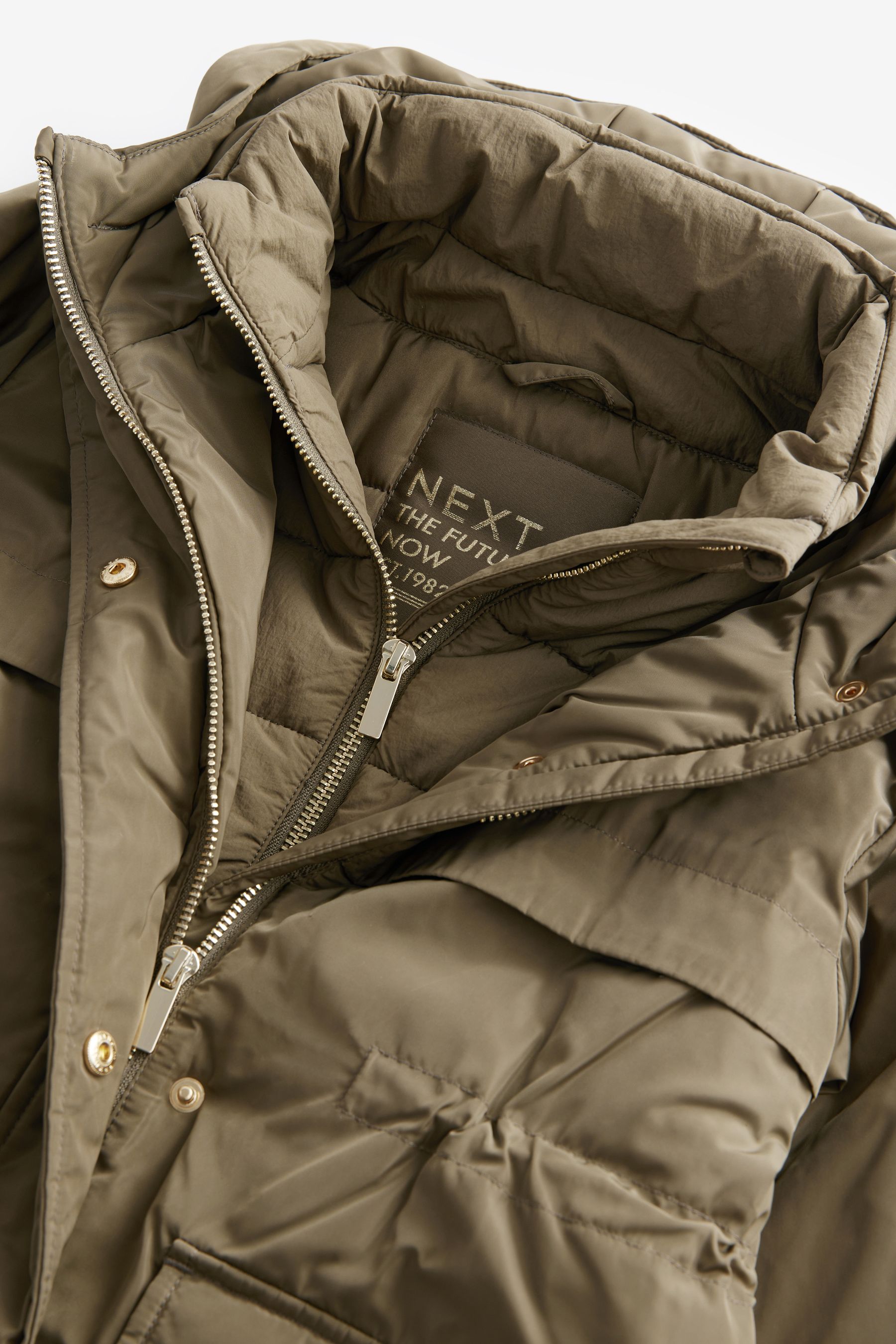 Next khaki parka clearance