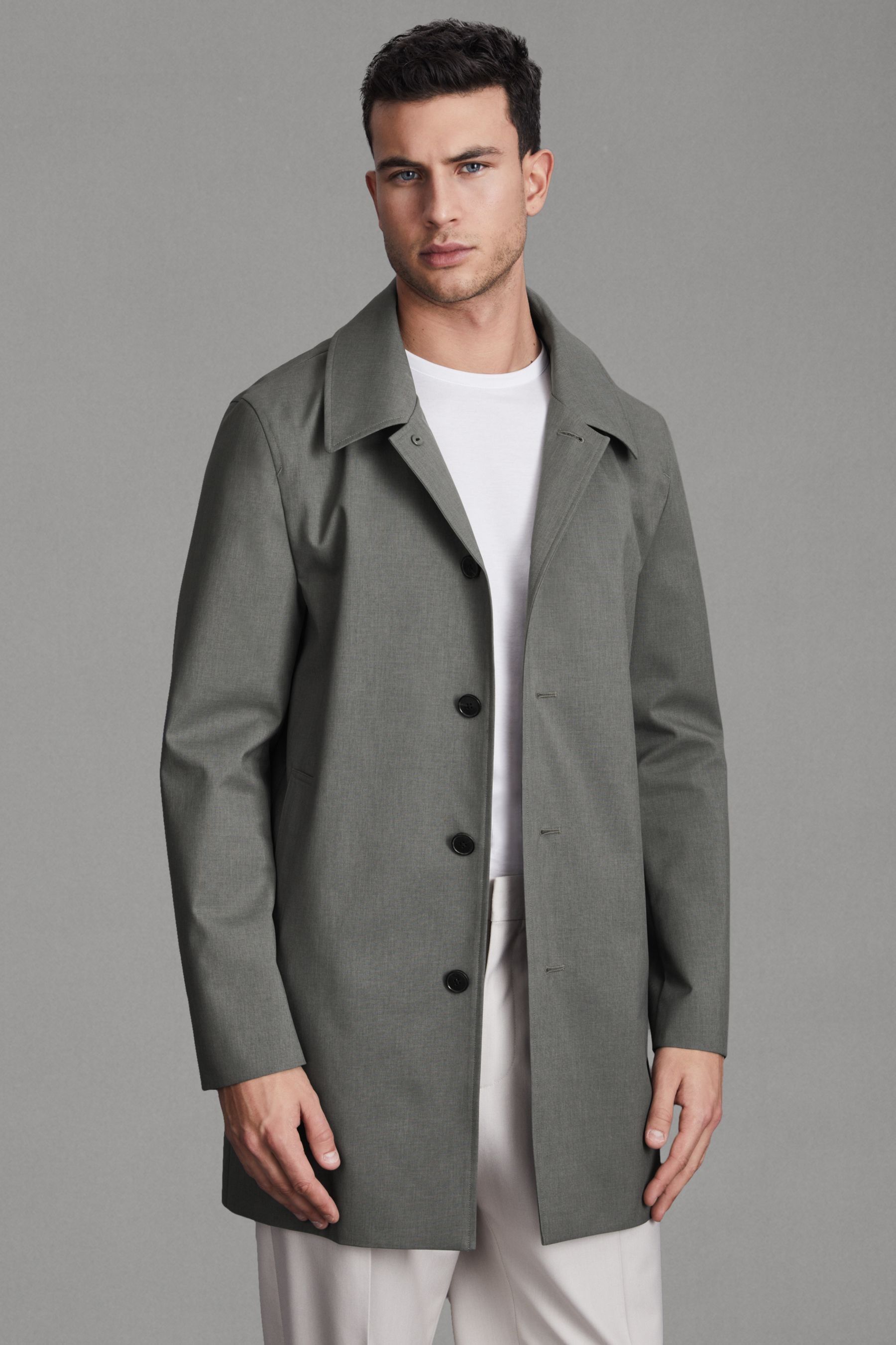 Reiss green jacket deals