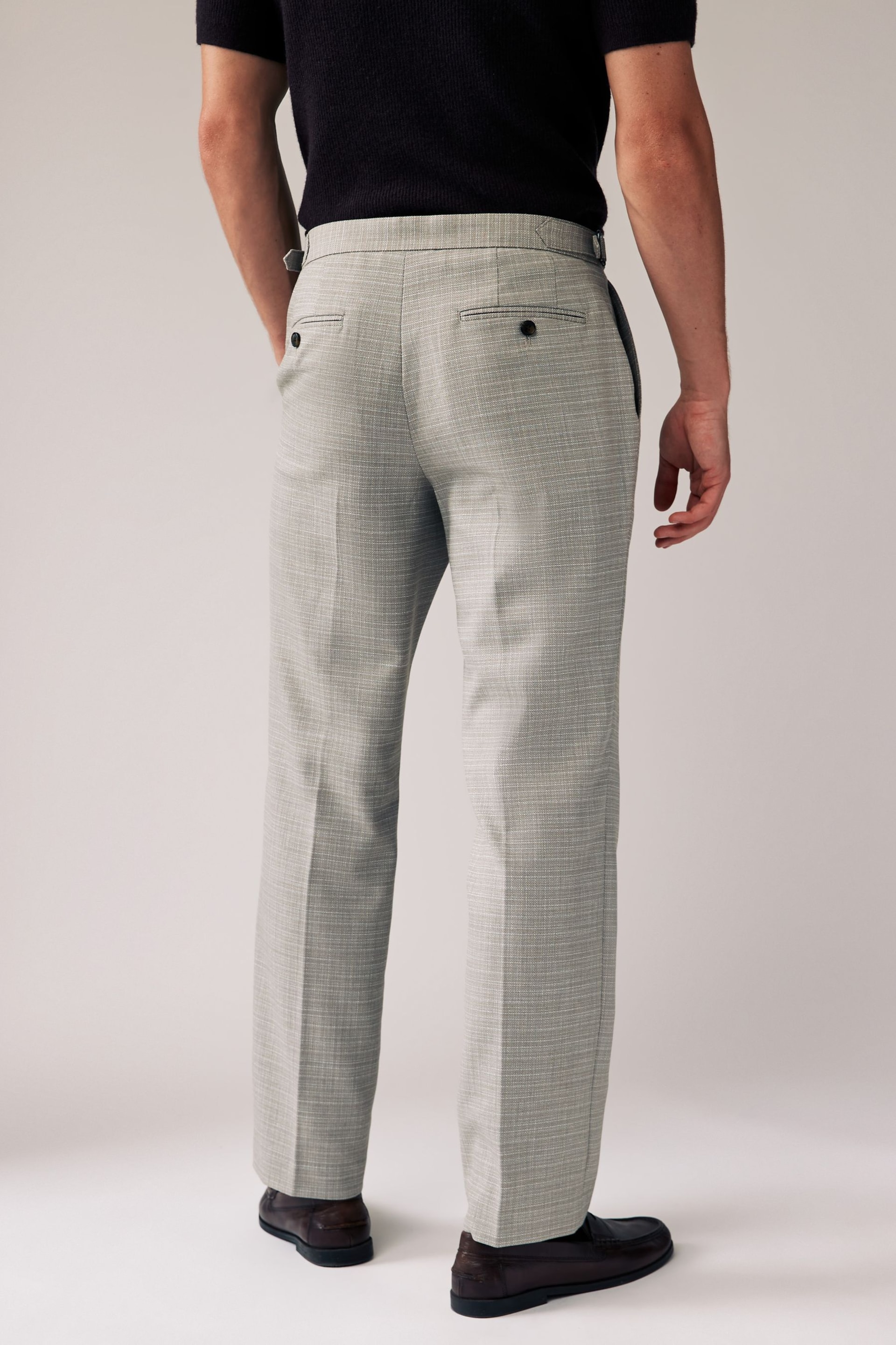 Stone Textured Side Adjuster Trousers - Image 5 of 9