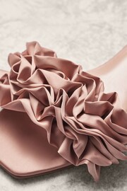 Nude Forever Comfort® Ruffle Mules - Image 3 of 4
