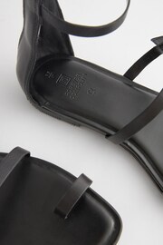 Black Forever Comfort® Strappy Ankle Sandals - Image 10 of 10