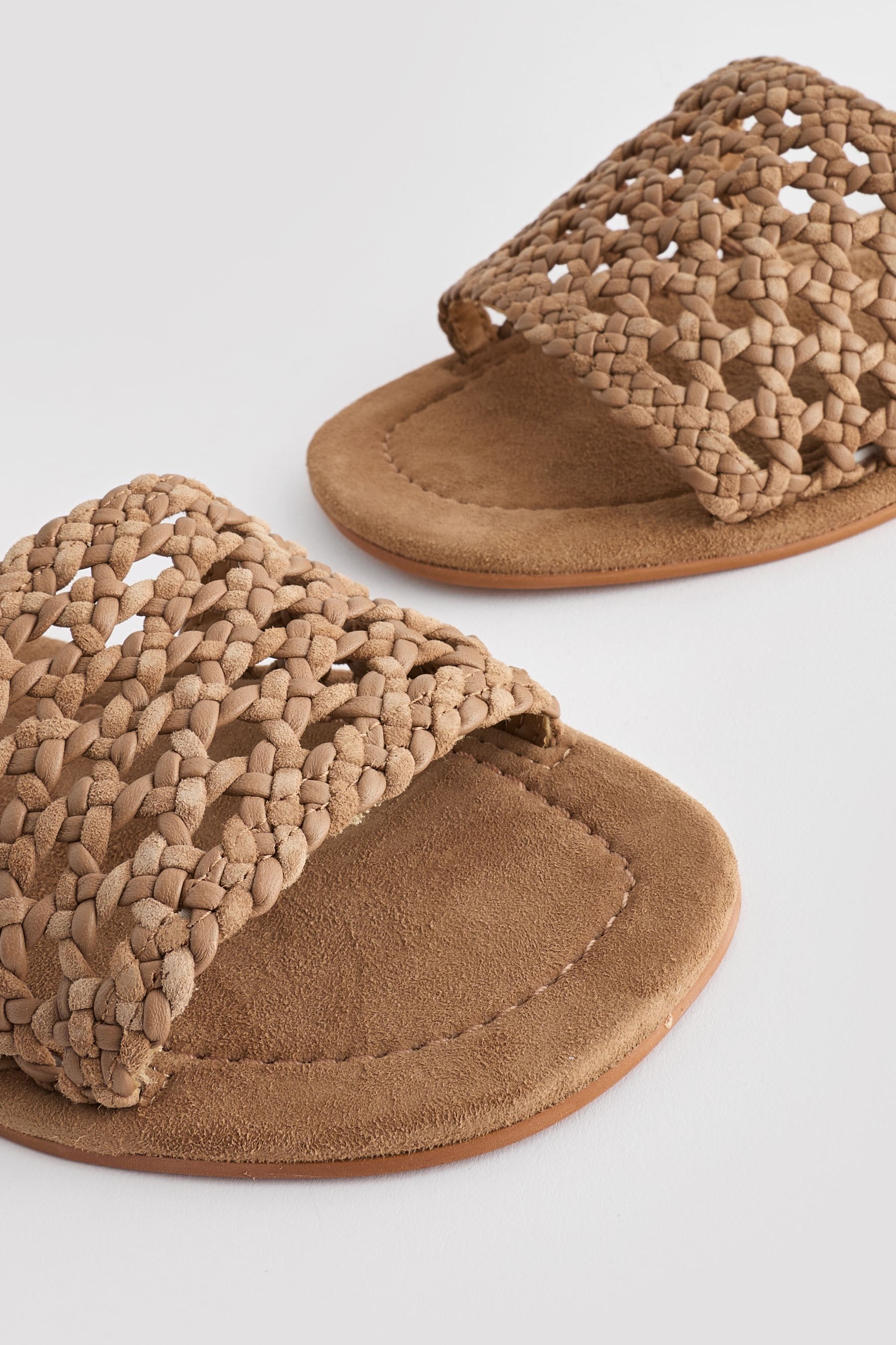 Buy Tan Brown Forever Comfort Weave Sandals from Next Mexico