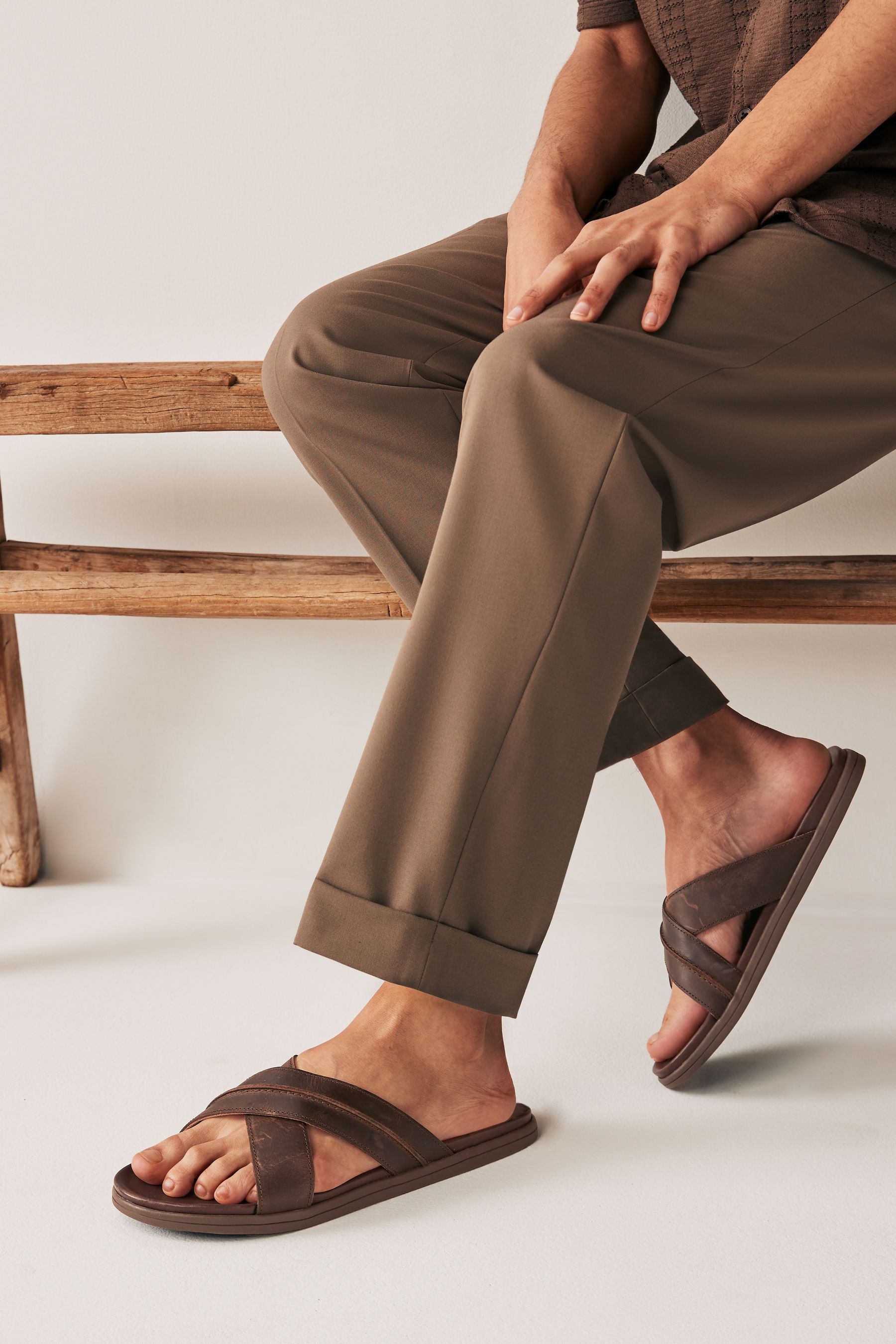 Cross sandals online store