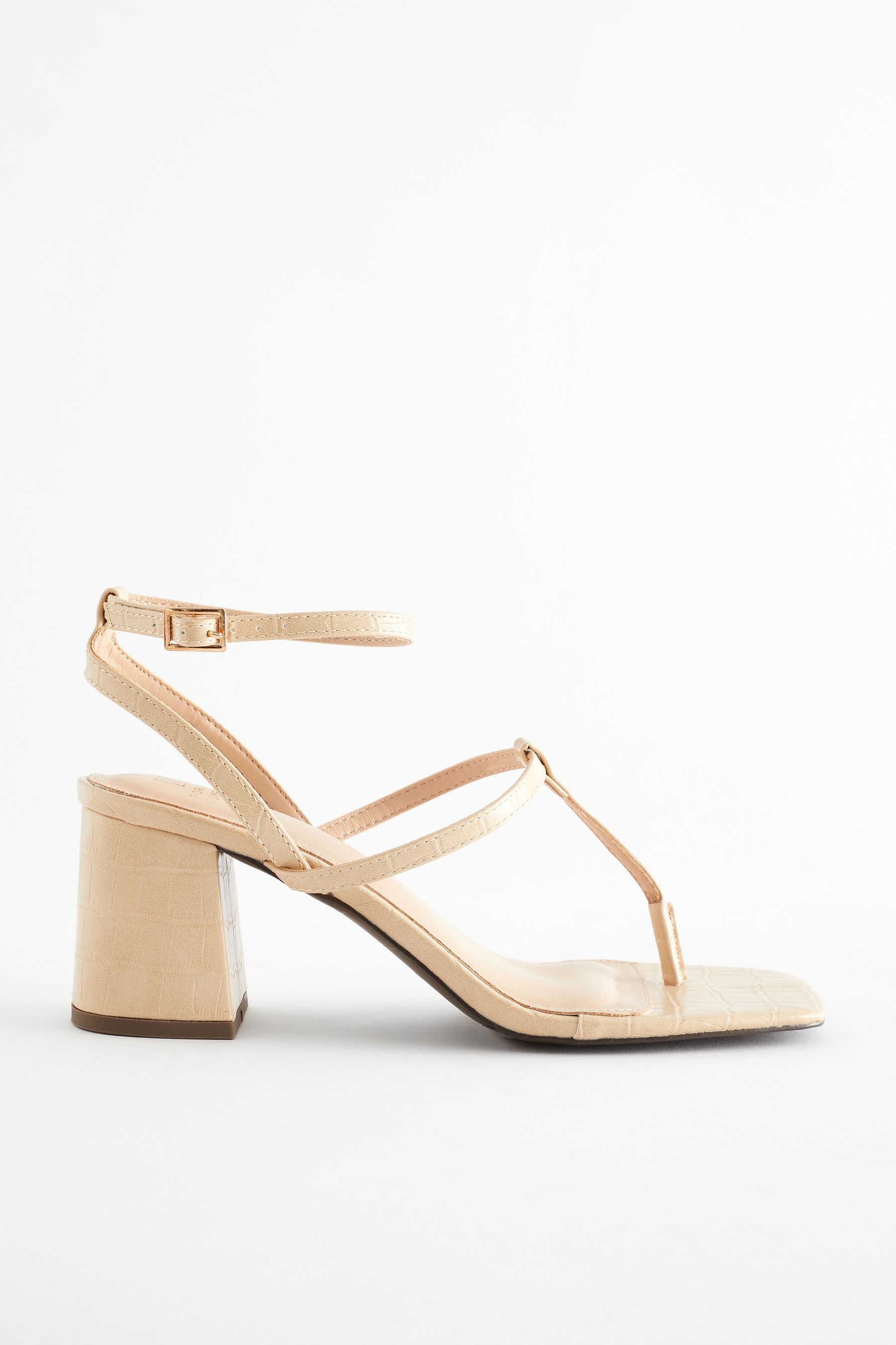 Camel block heel sandals hot sale
