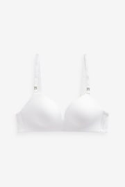 White Pad Non Wire Ultimate Comfort Brushed Bra - Image 6 of 8