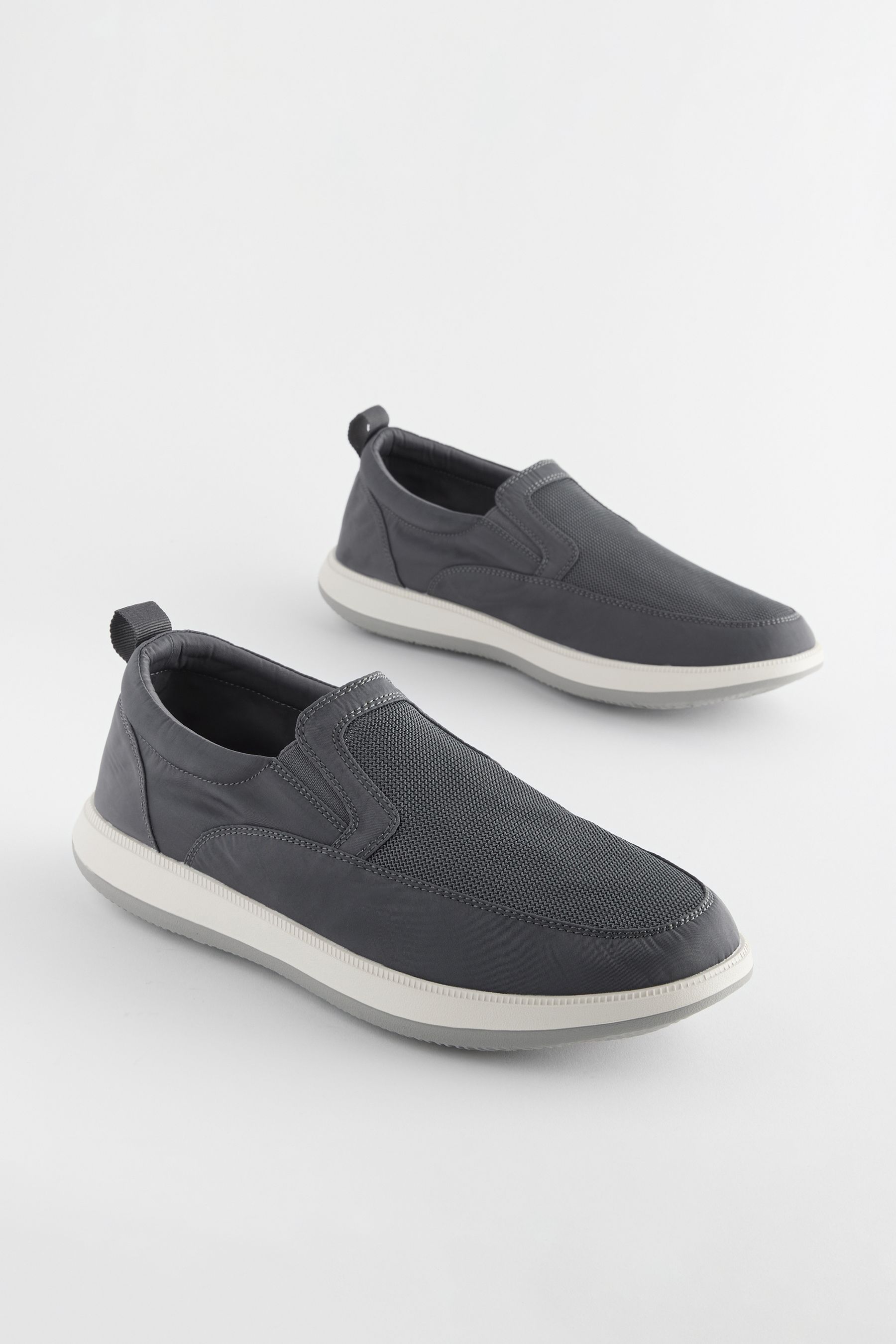 Next grey loafers deals