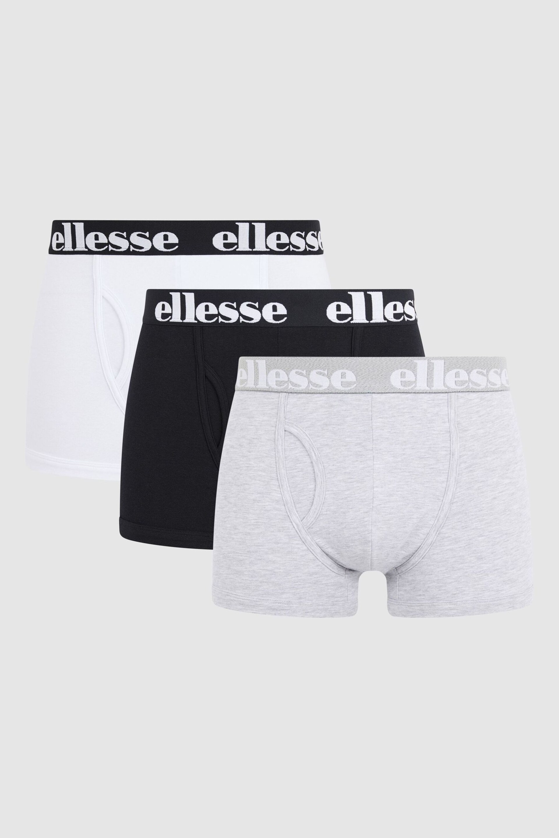 Ellesse Multi/White Hali Boxers 3 Pack - Image 1 of 6