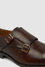 Schuh Rossa Leather Monk Shoes - Image 4 of 4