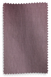 Purple Mulberry Cotton Blackout/Thermal Eyelet Curtains - Image 7 of 7