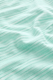 Mint Green Textured Polo Shirt - Image 7 of 7