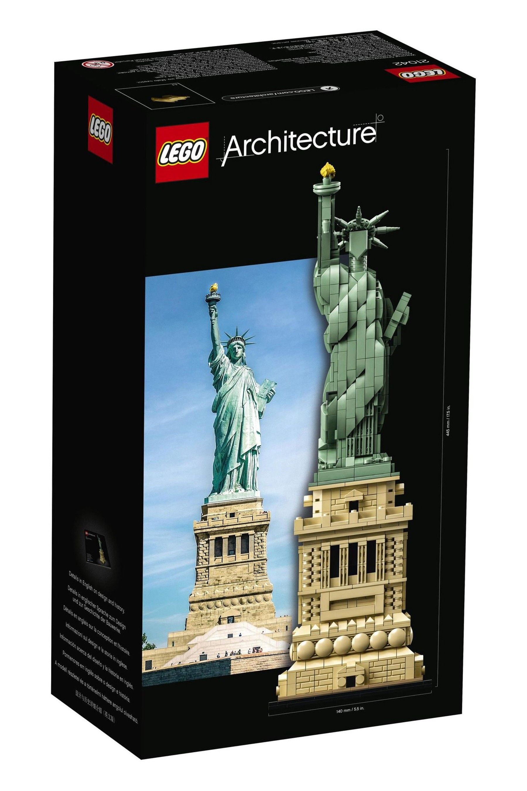 Buy LEGO Architecture Statue of Liberty Model Building Set 21042 from Next Poland