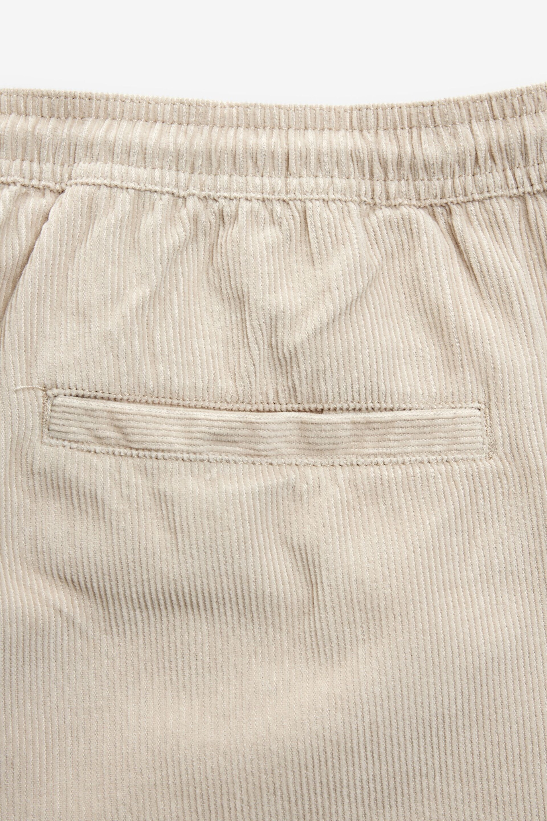 Ecru Cord Dock Shorts - Image 7 of 7