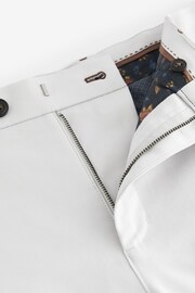 Light Grey Premium Belted Chinos - Image 7 of 9