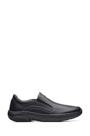 Clarks Black Leather ClarksPro Step Shoes - Image 1 of 7
