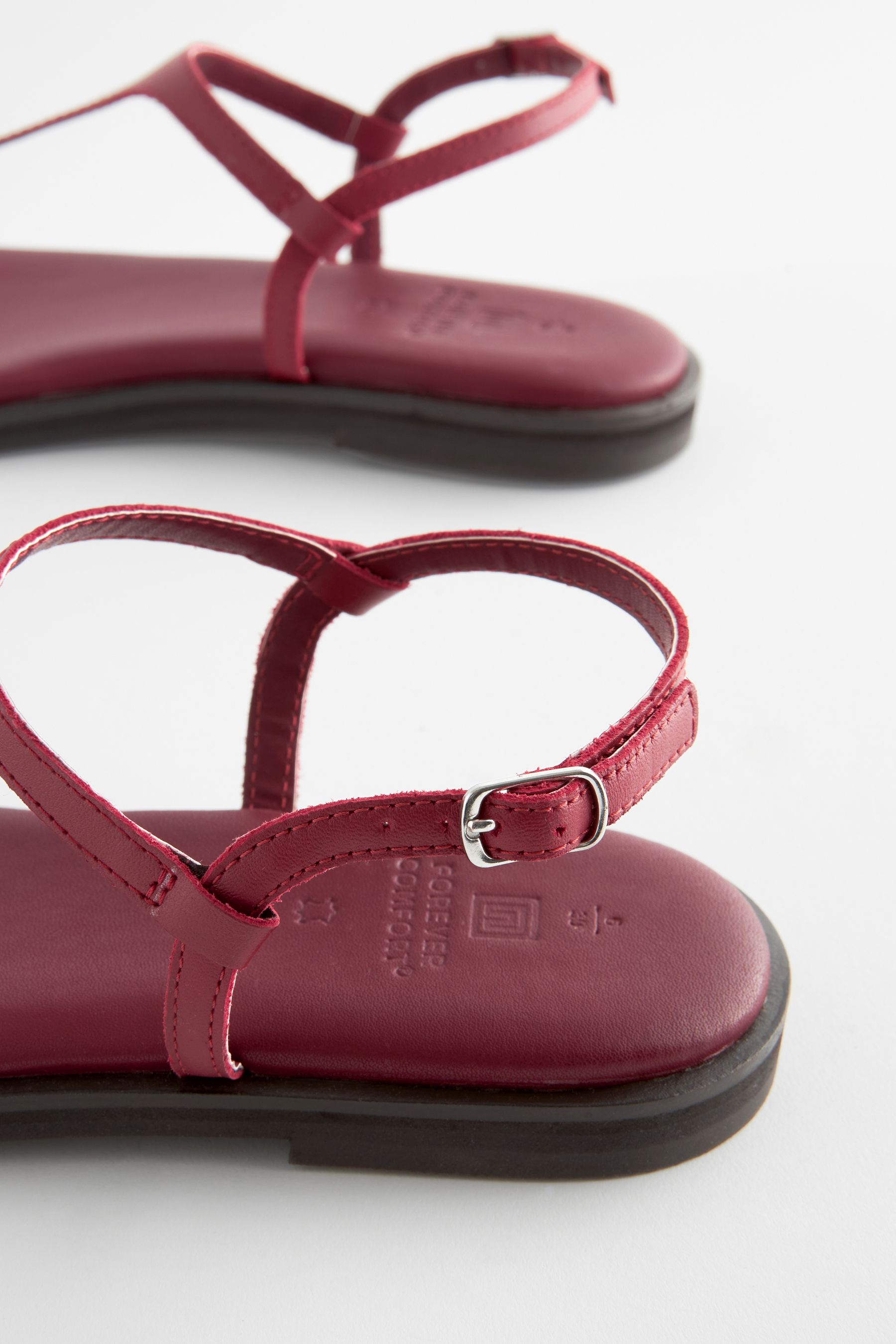 Red sandals next online