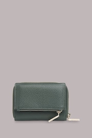 Whistles Green Bibi Zip Purse - Image 1 of 4