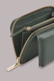 Whistles Green Bibi Zip Purse - Image 3 of 4