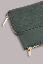 Whistles Green Bibi Zip Purse - Image 4 of 4