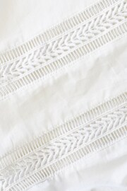 Live Unlimited Curve Cotton Ladder Trim White Shirt - Image 5 of 5