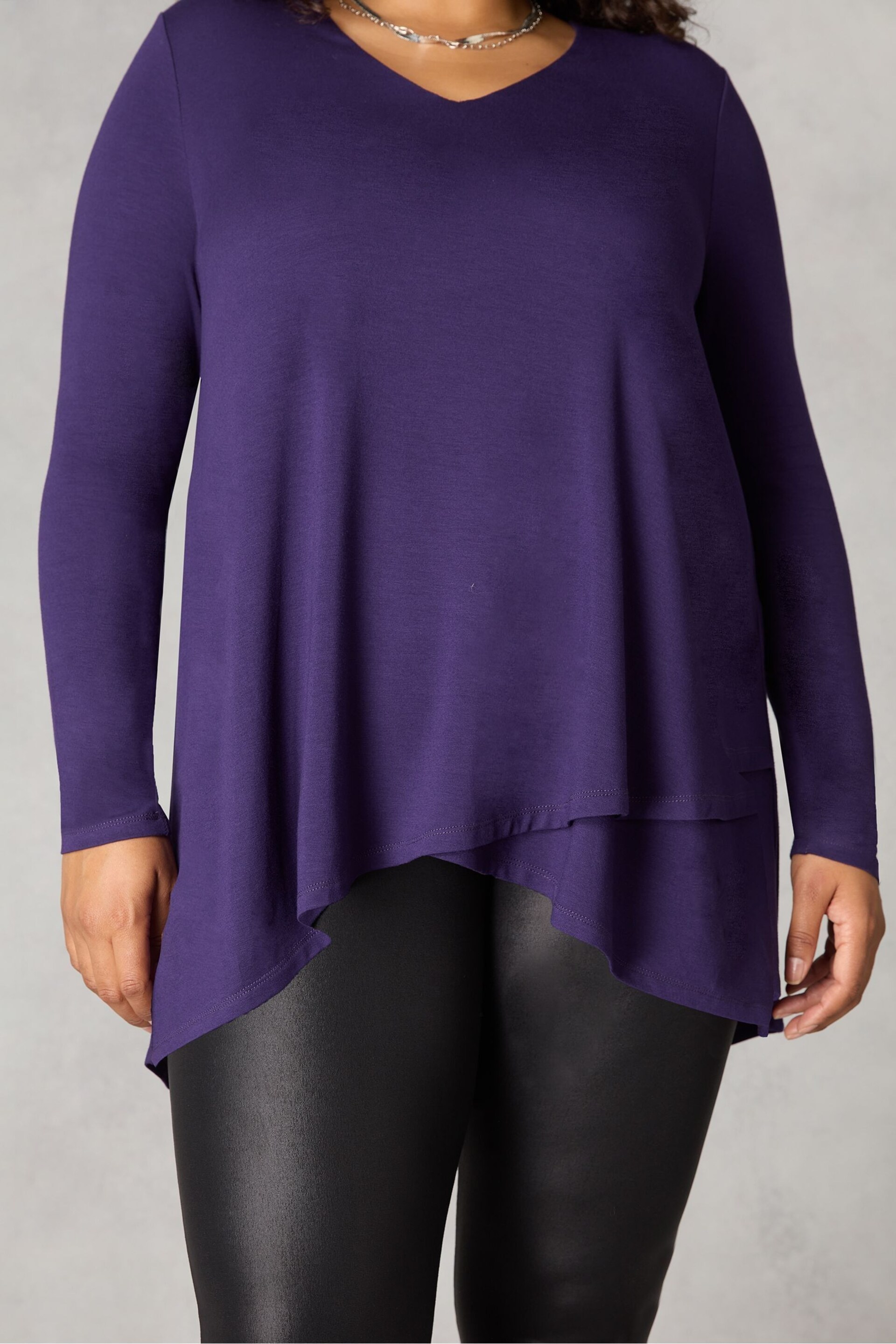 Live Unlimited Jersey High Low Tunic - Image 3 of 4