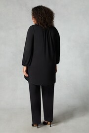 Live Unlimited Curve Jersey Trim Insert Black Tunic - Image 2 of 4