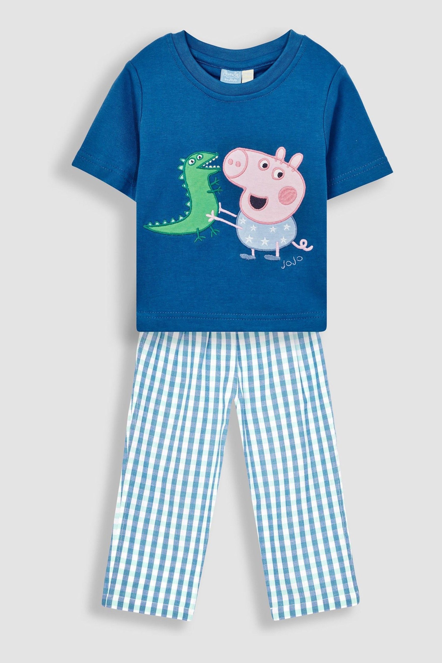 Buy JoJo Maman Bebe Cobalt Peppa Pig Mix Match Pyjamas from the Next UK online shop