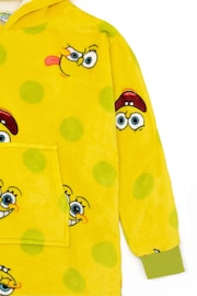 Vanilla Underground Yellow SpongeBob Kids Blanket Hoodie - Image 4 of 5