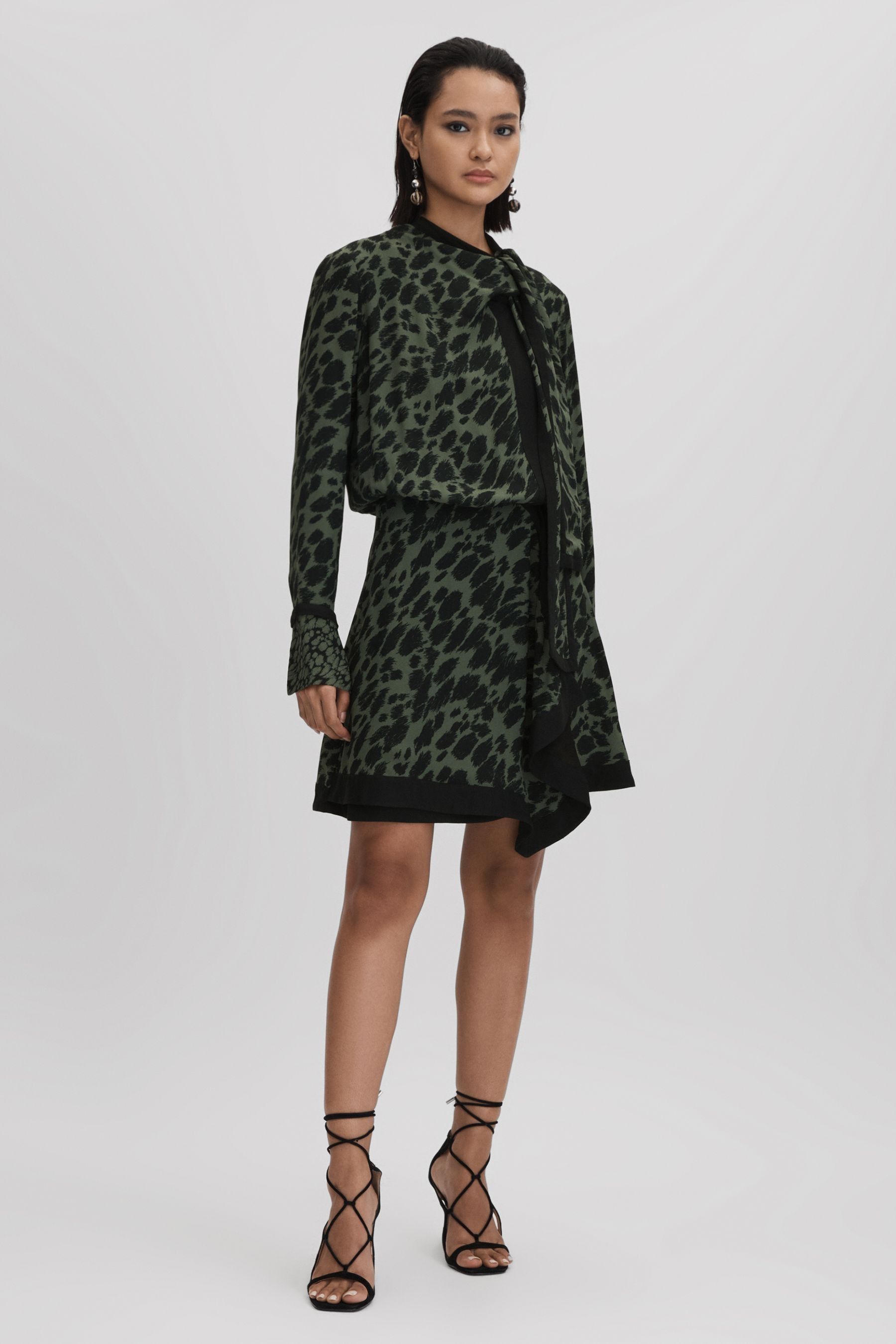 Reiss khaki dress on sale