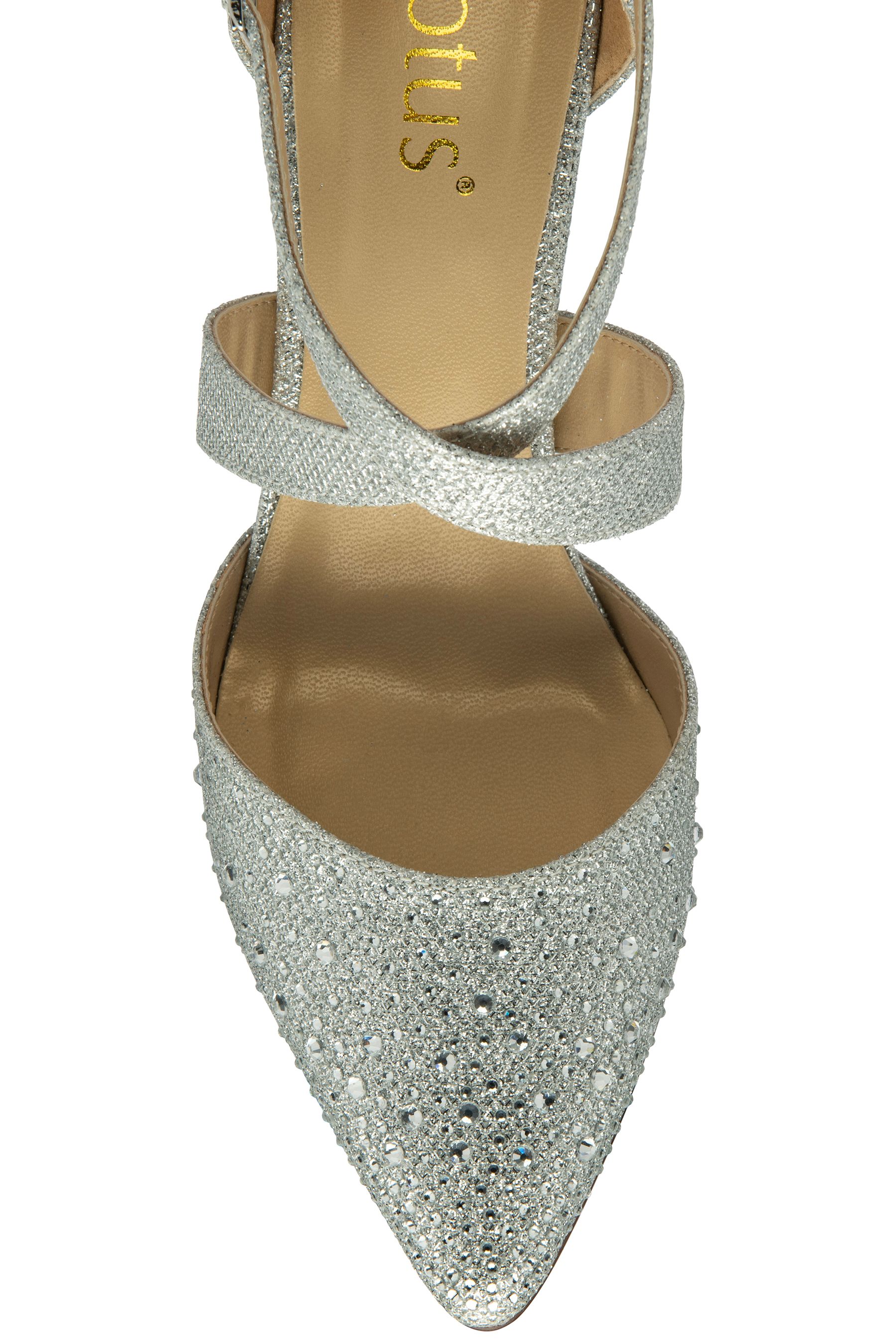 Silver occasion shoes sale