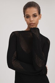 Florere Crochet Midi Dress - Image 3 of 6