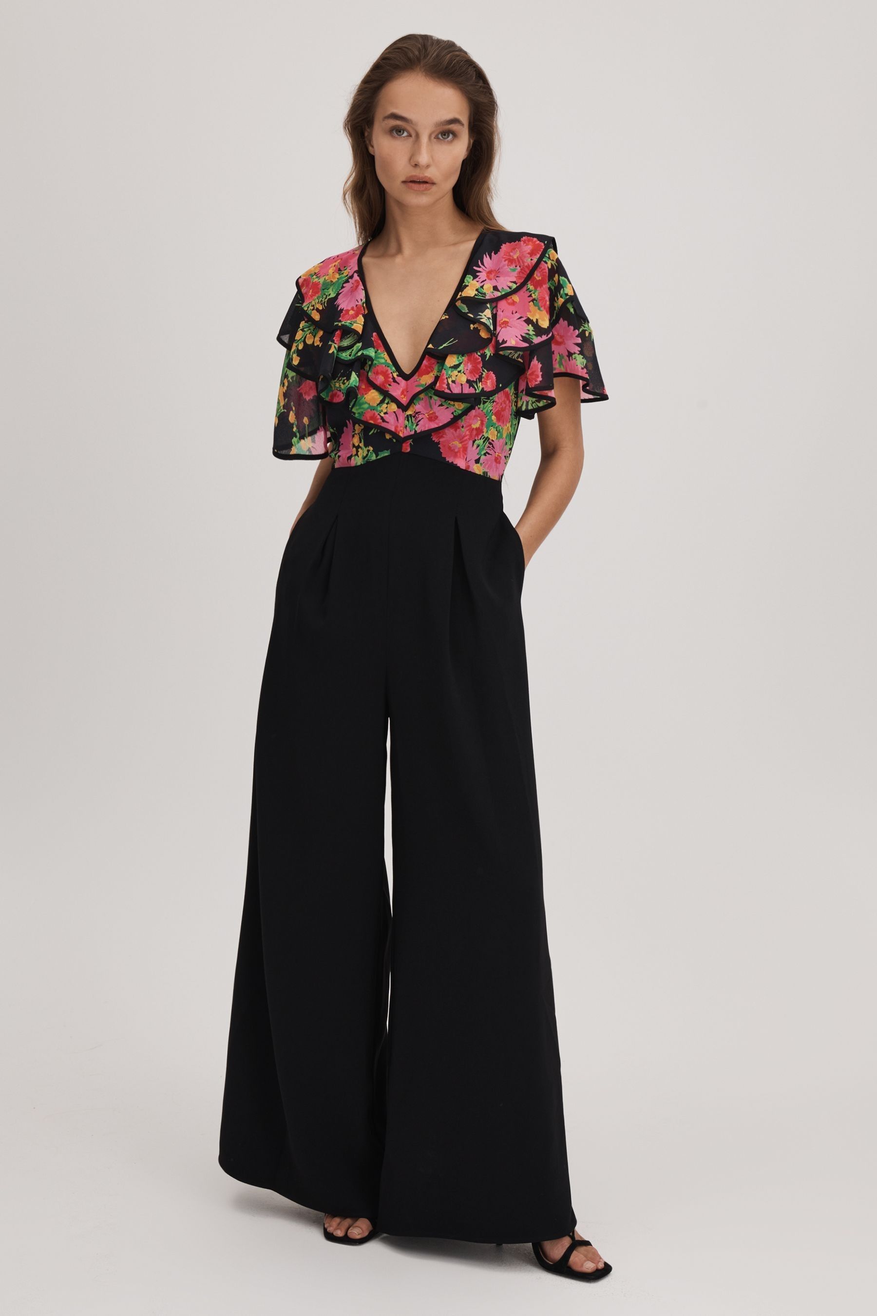 Buy Florere Ruffle Sleeve Jumpsuit from the Next UK online shop