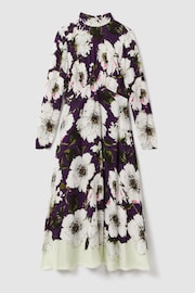 Florere Printed Zip Cuff Midi Dress - Image 2 of 7