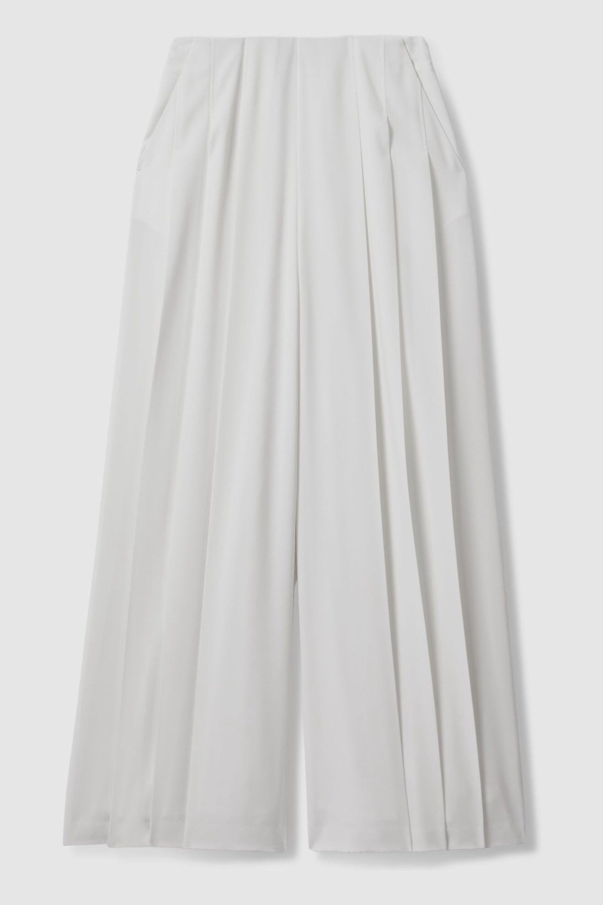 Florere Pleated Wide Leg Trousers - Image 2 of 7