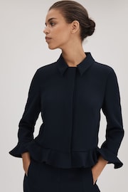 Florere Crepe Ruffle Jacket - Image 1 of 6