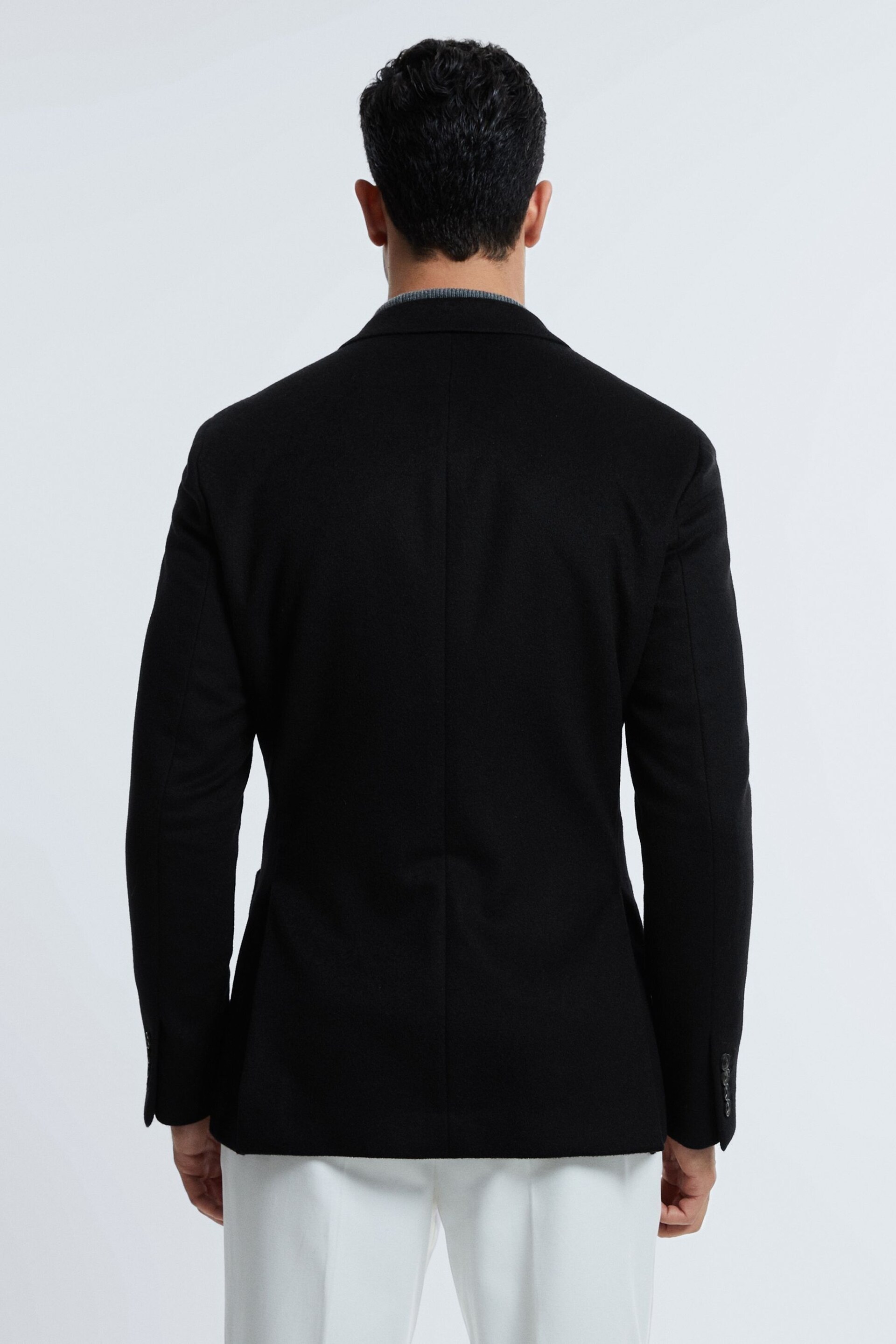 Atelier Cashmere Modern Fit Double Breasted Blazer - Image 5 of 7