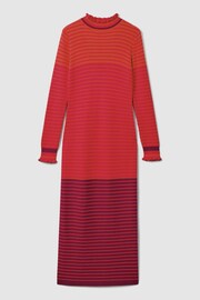 Florere Knitted Striped Midi Dress - Image 2 of 7