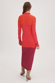 Florere Knitted Striped Midi Dress - Image 5 of 7