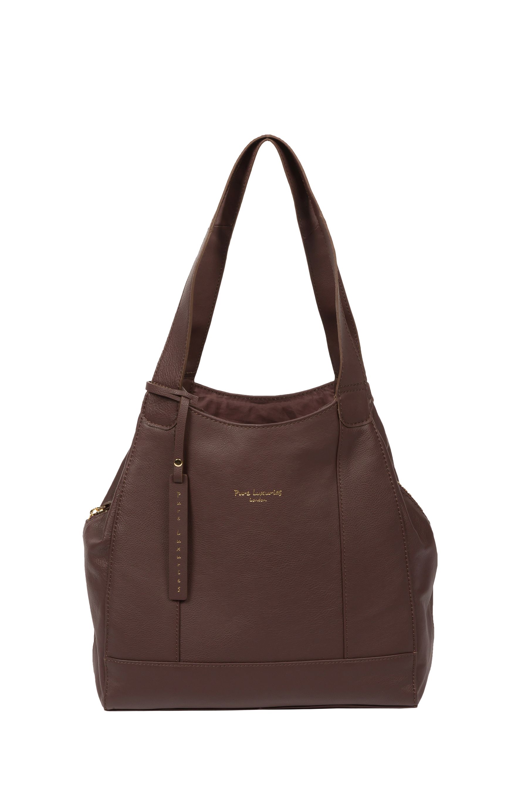 Pure luxury leather bags hot sale