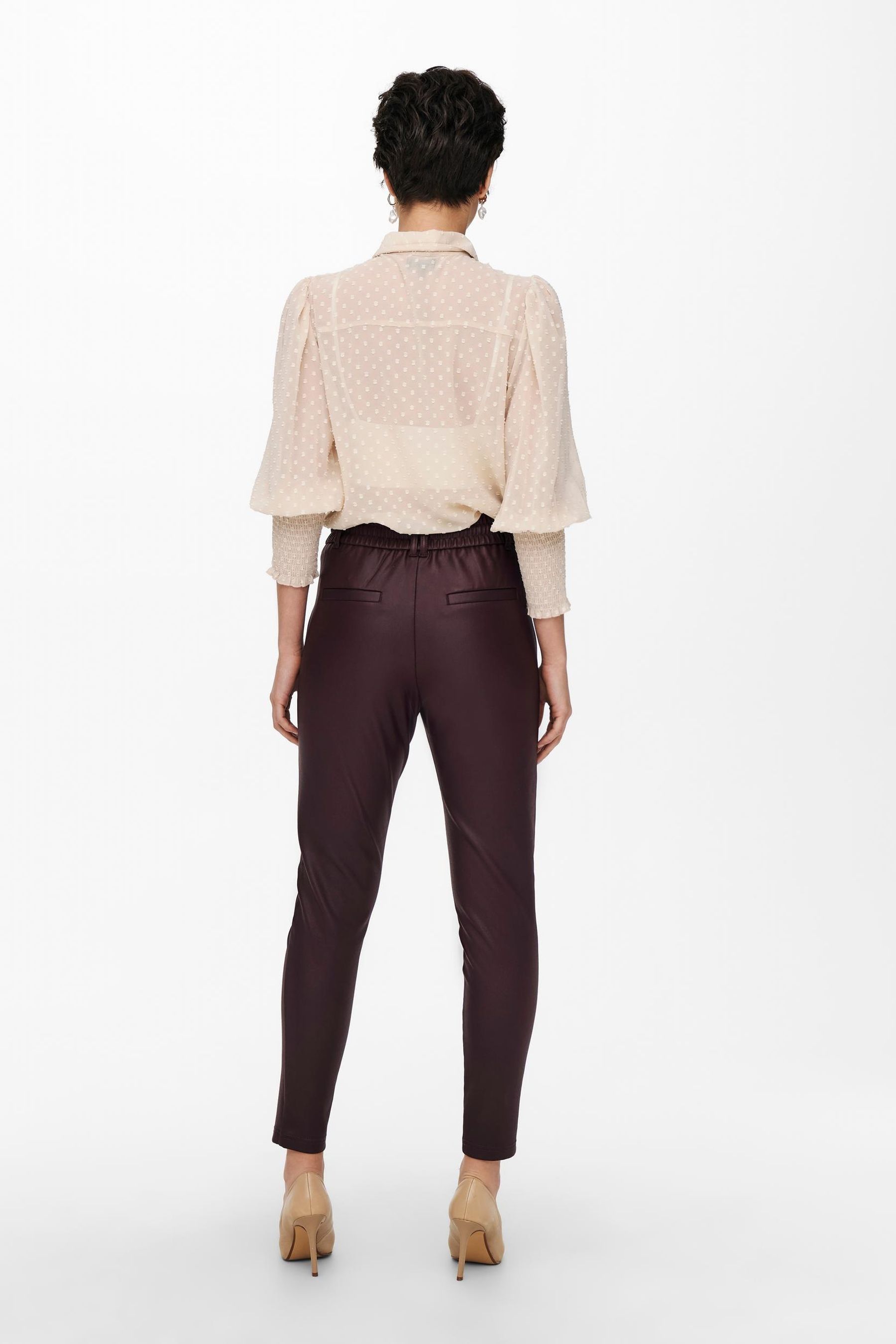Only leather trousers hot sale