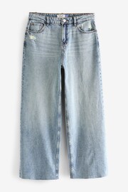 Mid Blue Hourglass Wide Leg Jeans - Image 5 of 6