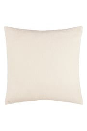 Furn Blue Snowy Village Tree Boucle Polyester Filled Cushion - Image 3 of 5