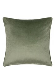 Furn Green Marttel Geometric Jacquard Feather Filled Cushion - Image 4 of 7