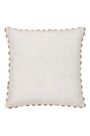 Furn Green Frida Jacquard Polyester Filled Cushion - Image 3 of 7