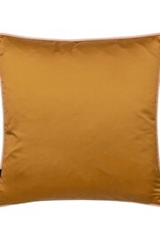 Paoletti Blue Carnaby Chain Geometric Satin Feather Filled Cushion - Image 3 of 5