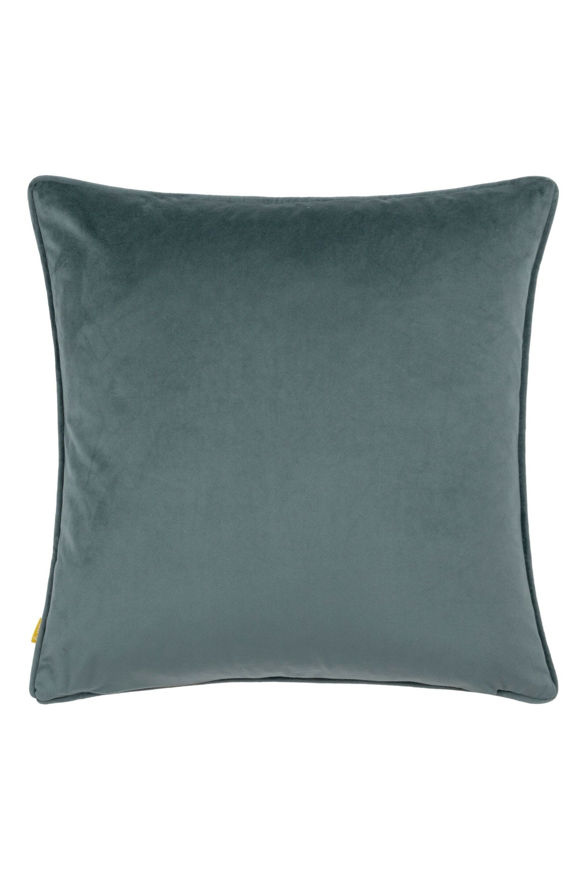 Furn Blue Bee Deco Geometric Polyester Filled Cushion - Image 4 of 6